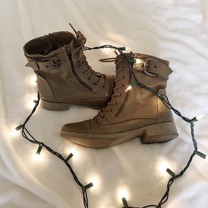 By Guess Taupe Boots